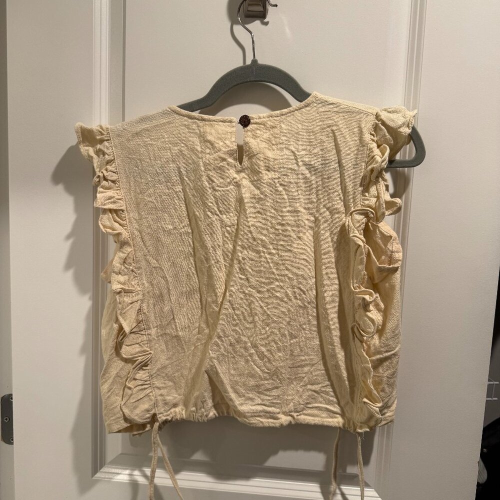 Ruffle Crop Top
